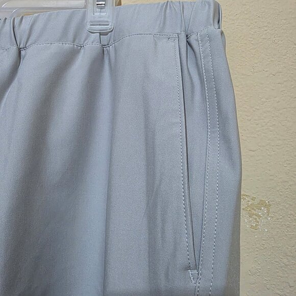 Greg Norman Pull-On Golf Short Men's Size XXL Stretch Waistband Draw Cord Gray - Picture 7 of 10